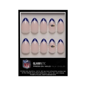 Glamnetic x Fanatics Baltimore Ravens Press-On Nails - 30ct - Ulta Beauty - 1 of 4