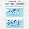 Big Dot of Happiness It's a Boy - Blue Baby Shower Game Scratch Off Cards - 22 Count - 3 of 4