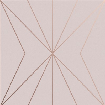 Harmony Blush Pink Geometric Paste the Wall Wallpaper