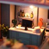 Hands Craft DIY Miniature House Kit Pink Cafe: Build a House Kit for Kids, Art & Craft Activity, Ages 14+, Includes Instructions - 4 of 4