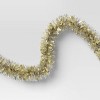 10' Christmas Tinsel Garland Mega Wide Cut Gold and Narrow Cut Silver - Wondershop™ - 3 of 3