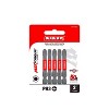 Diablo Phillips #3 X 2 in. L Driver Bit Black Oxide 5 pk - 2 of 2
