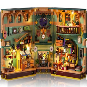 Hogokids 990 PCS Miniature Book Nook House Building Brick Model for Adults and Kids Age 8+ - 1 of 4
