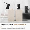 Soap Dispenser Bathroom, Resin Hand Soap Dispenser with Pump for Kitchen 12 oz - 4 of 4