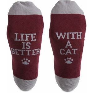 Pavilion Gift Company - Cat People - S/M Unisex Socks - Socks - 1 of 4