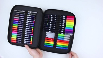 Portable Marker Case, 108 Slots - Tombow : Target