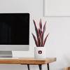 Forever Leaf Auburn Faux Snake Plant, Indoor Artificial Plant for Home Decor - 3 of 4