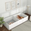 PawHut Whelping Box for Dogs and Puppies, Dog Whelping Box with Washable Waterproof Pee Pad & Adjustable Door for Medium Dogs - 3 of 4