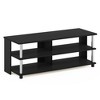 Furinno 3-Tier TV Stand for TVs up to 48" TV Console Table Entertainment Center w/Open Storage Shelves,Americano - 4 of 4