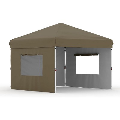 Pop Up Canopy Tent Heavy-Duty 210D Oxford Fabric Includes Roller Bag and 6 Sandbags, UV Protection for Beach and Party