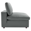 5pc Commix Down Filled Overstuffed Vegan Leather Convertible Sectional Sofa Set - Modway: Modern - 4 of 4