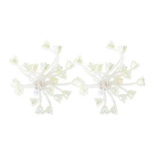 Unique Bargains Flower Design Shoelace Charms 1 Pair - 1 of 4