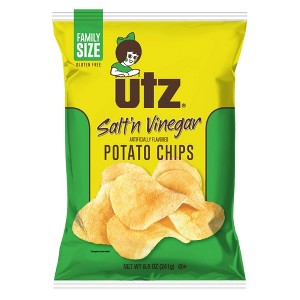 Utz Salt'n Vinegar Potato Chips - 7.75oz - 1 of 4
