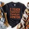 Simply Sage Market Women's I Teach The Cutest Pumpkins In The Patch Short Sleeve Graphic Tee - 2 of 2