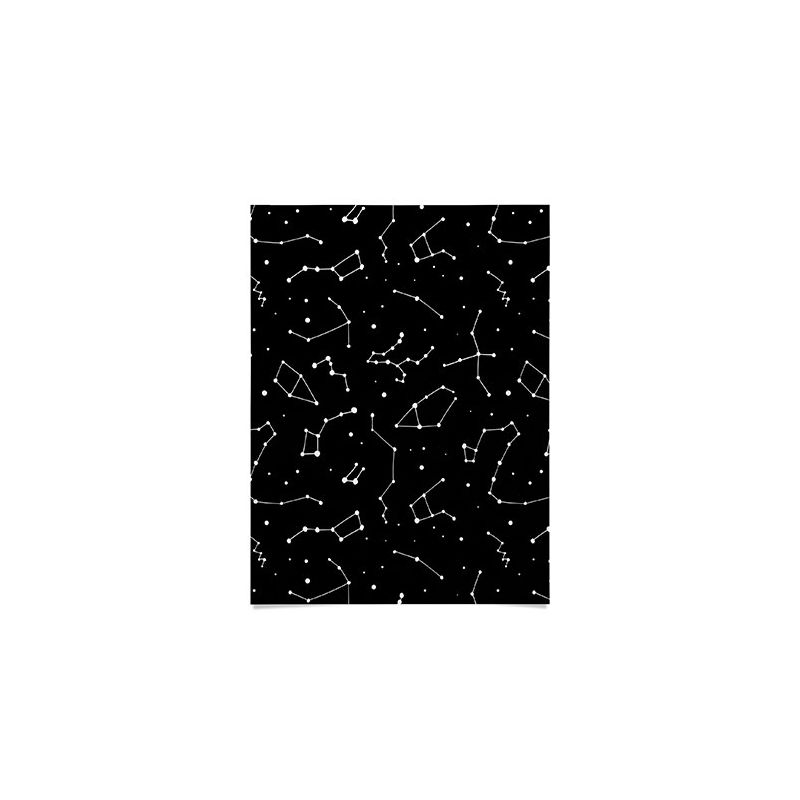 Avenie Black And White Constellations Poster - Society6, 1 of 4