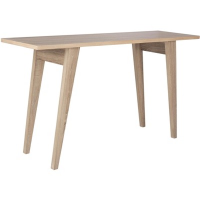 Manny 59'' Brown Oak Rectangular Console Table
