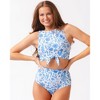 Botany Floral / Coastline Reversible Ultra High-Waist Bottom - 3 of 4