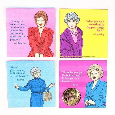 Prime Party The Golden Girls Lunch Party Napkins | 16 Pack