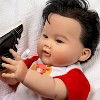 Paradise Galleries Big Boy Reborn Toddler - 22 inch Kenzo with Rooted Hair, Made in GentleTouch Vinyl, 4-Piece Realistic Doll Gift Set - 3 of 4