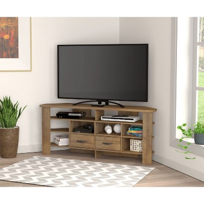 Corner TV Stand for TVs up to 60" Amaretto - Inval