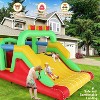 KRISRATE Inflatable Bounce House 18x8.2FT for Kids 3-12, Inflatable Obstacle Course with Climb Wall & Jumping Zone + 680W Blower for Backyard Outdoor - 4 of 4