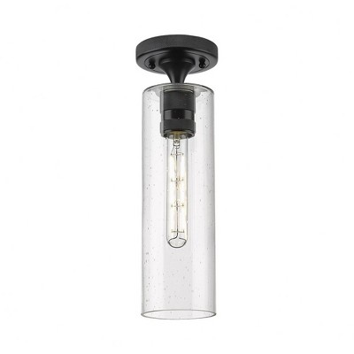 Crown Point - 1 Light Flush Mount In Industrial Style-15 Inches Tall and 3.88 Inches Wide