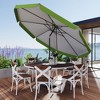 FUFU&GAGA 10FT Outdoor Patio Umbrella with Scalloped Edge & Crank Lift - 4 of 4