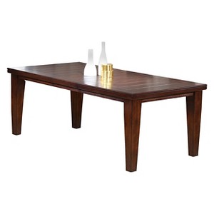 Acme Furniture Urbana Extendable Dining Table Wood/Cherry: Mid-Century Modern, Removable Leaf, Seats 4 - 1 of 4