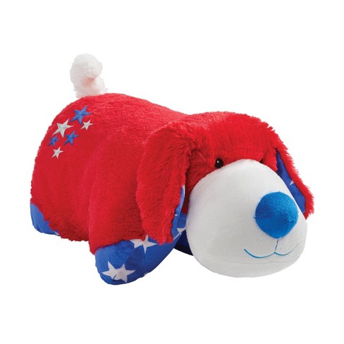 18 Americana Red Puppy Large Throw Pillow Pillow Pets Target