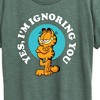 Women's - Garfield - Ignoring You Short Sleeve Graphic T-Shirt - 2 of 4