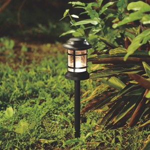 VAXCEL Westmont Low-Voltage Black Outdoor Landscape Path Light LED Clear Glass - 1 of 4