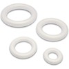 Bright Creations 4 Count White Foam Circles Rings for DIY Crafts Art (4 Sizes, 4" to 10") - image 4 of 4