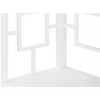 Kumasinova 60"/62" 4-Tier Corner Bookshelf,Black Metal Bookcase with Transitional Square Design/X-Design,Modern Book Shelves for Bedroom,Office - 4 of 4