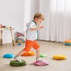 VEVOR Balance Stepping Stones for Kids, 6 PCS, Up to 220 lbs, Non-Slip Toddlers Sensory Stepping Stones, Toys for Children Aged 3 4 5 6 7 8+ - 2 of 4