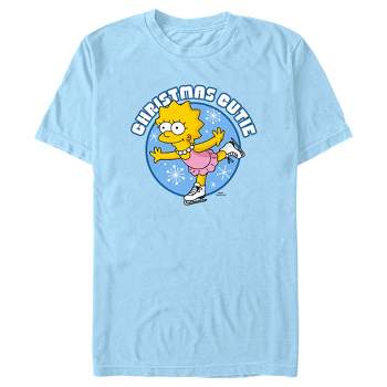 Men's The Simpsons Christmas Cutie Lisa T-Shirt
