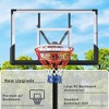 Sevobal Basketball Hoops Portable Basketball Hoop Stand Height Adjustable with Stable Base for Outdoor Patio Backyard Use, Black, 18.02"*12.51"*4.05" - 3 of 4