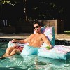 Big Joe Captain's Float No Inflation Needed Pool Lounger with Drink Holder, Quick Draining Fabric - 2 of 4