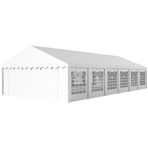 20' x 40' Party Tent, Outdoor Canopy Tent with Removable Sidewalls, 12 Windows for Parties, Wedding, Events, BBQ - 1 of 4