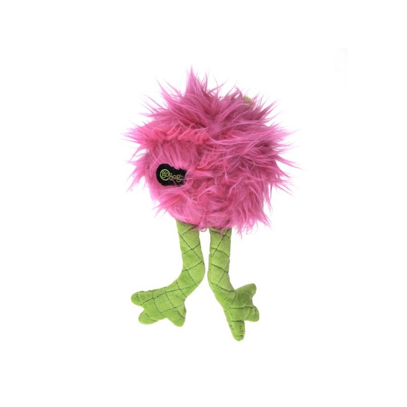 goDog PlayClean Germs Monster Squeaker Plush Pet Toy for Dogs & Puppies, 4 of 5