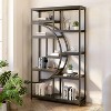 Hommoo Freestanding Bookshelf, 68.9"  Bookcase with 9 Open Shelves - 3 of 4