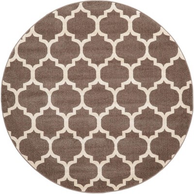 Unique Loom Trellis Philadelphia Geometric Indoor Woven Area Rug