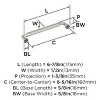 Amerock Collet Pull for Cabinets, Drawers, and Furniture - 3 of 4
