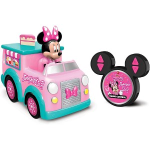 Disney Junior: 9" RC Minnie's Bakeshop Truck, Wheelies & Spins, 2.4 GHz, Ages 3+ - 1 of 4