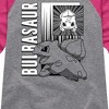 Girls' - Pokémon - Bulbasaur Anime Battle- Girls Raglan Graphic T-Shirt Shirt Tail Raglan Graphic T-shirt - 2 of 4