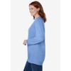 Woman Within Plus Size Fleece Sweatshirt - 4 of 4