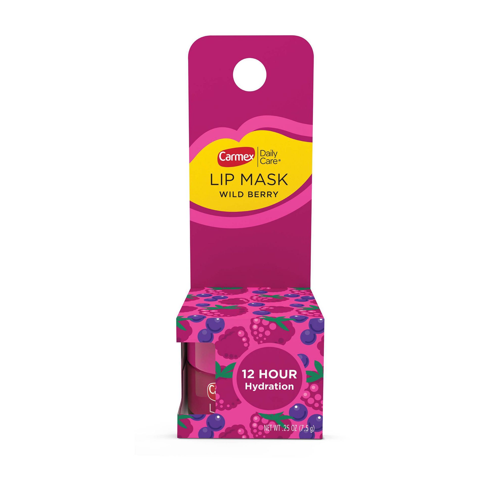 Carmex Wild Berry Lip Mask - 0.25oz