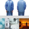Unique Bargains Waterproof Reusable Rain Ponchos with Hood and Drawstring for Men and Women EVA 2 Pcs - 2 of 4