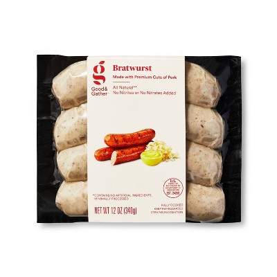 Fully Cooked Bratwurst - 12oz - Good & Gather™