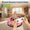 Jojoka Electric Bumper Car with Remote Control, 360°Spinning Ride-on Vehicle, Rechargeable Indoor Outdoor Amusement Car - 3 of 4