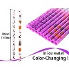 Kitcheniva Halloween Color-Changing Reusable Straws – Durable Plastic for Cold Drinks & Bar Use 12 Pcs - 2 of 4